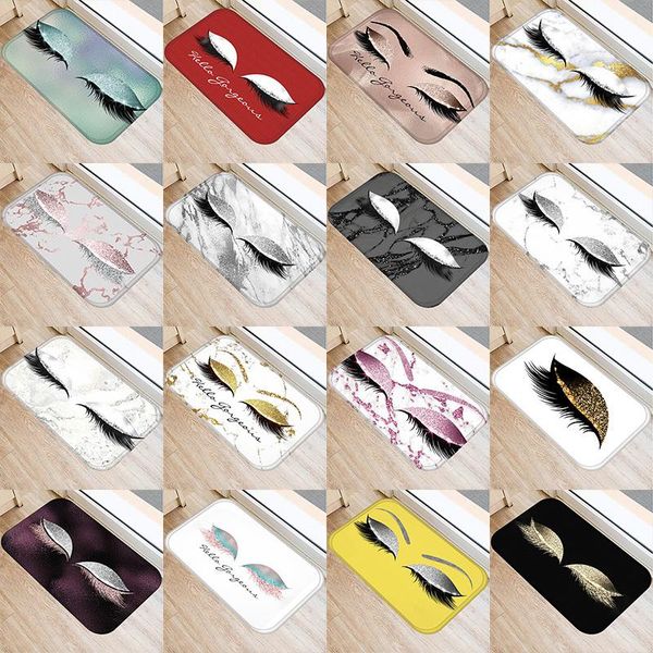 carpets eyelash printed pattern 40*60cm kitchen entrance door mat coral velvet carpet rubber indoor floor mats non-anti-slip rug 48022
carpets eyelash printed pattern 40*60cm kitchen entrance door mat coral velvet carpet rubber indoor floor mats non-anti-slip rug 48022