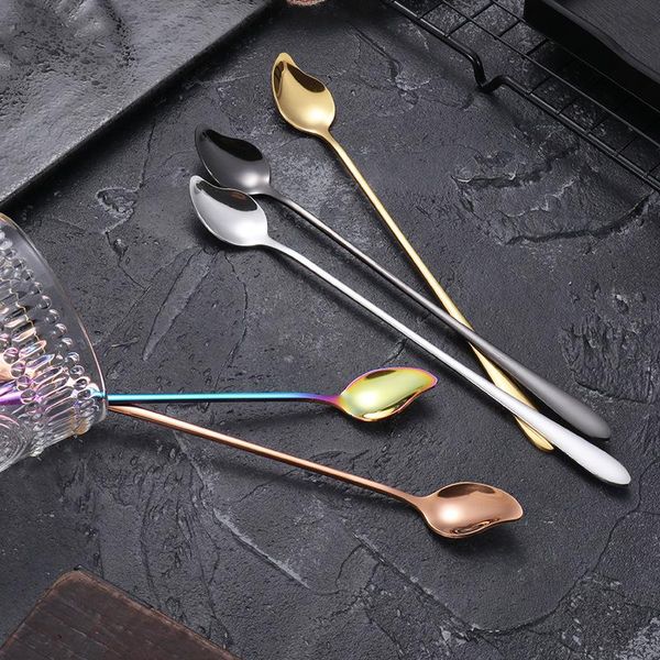 spoons stainless steel ice spoon with long handle titanium fruit coffee stirring dessert 304 small tableware
spoons stainless steel ice spoon with long handle titanium fruit coffee stirring dessert 304 small tableware