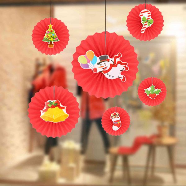 2022 new christmas diy decorations mall store window wall decoration christmas pendant paper fan
2022 new christmas diy decorations mall store window wall decoration christmas pendant paper fan