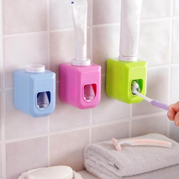 toothbrush holders 1pcs bathroom accessories wall mount hands squeeze out automatic squeezer 4 colors toothpaste dispenser portable
toothbrush holders 1pcs bathroom accessories wall mount hands squeeze out automatic squeezer 4 colors toothpaste dispenser portable