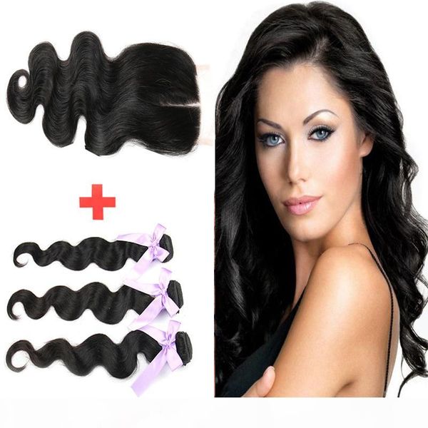 7a lace closure with 3bundles remy braziian hair body wave virgin malaysian hair closures(4x4) human hair, Black
7a lace closure with 3bundles remy braziian hair body wave virgin malaysian hair closures(4x4) human hair, Black