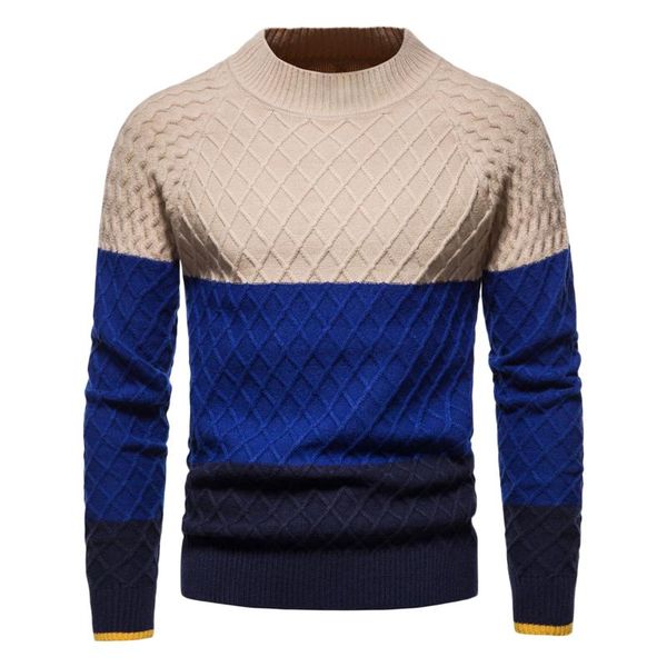 men's sweaters telotuny autumn and winter pullover slim-fit version sweater fashion plaid color patchwork jumper long sleeve blouse, White;black
men's sweaters telotuny autumn and winter pullover slim-fit version sweater fashion plaid color patchwork jumper long sleeve blouse, White;black