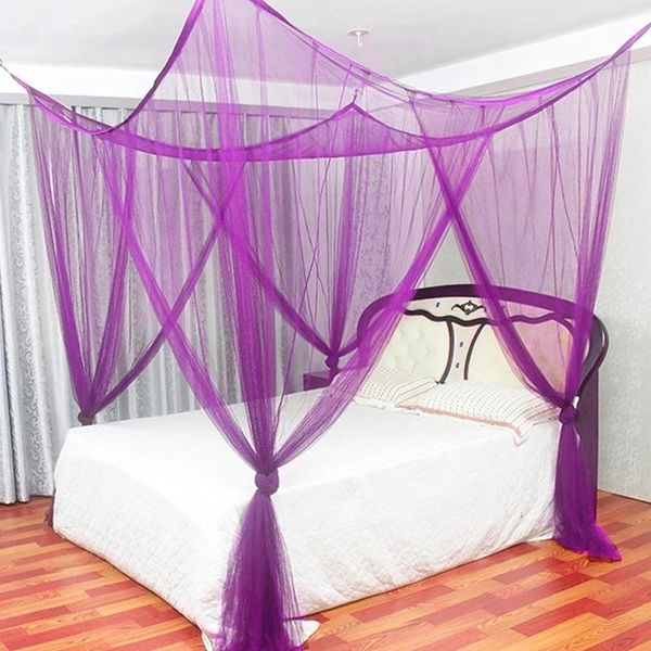 mosquito net 4 corner post bed canopy netting bedding 190*210*240cm for home diy tools
mosquito net 4 corner post bed canopy netting bedding 190*210*240cm for home diy tools