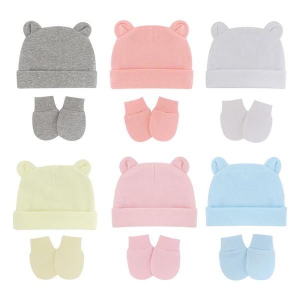 caps & hats 2 pcs cute bear ear baby hat gloves set soft cotton boys girls cap beanies solid color infant scratch mittens, Yellow
caps & hats 2 pcs cute bear ear baby hat gloves set soft cotton boys girls cap beanies solid color infant scratch mittens, Yellow