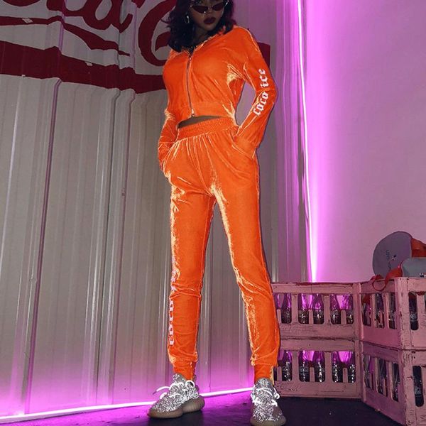 two piece dress 2 set women tracksuit embroidery letters hooded velvet outfits winter jogging femme, White
two piece dress 2 set women tracksuit embroidery letters hooded velvet outfits winter jogging femme, White