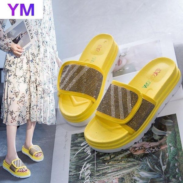 2021 hook & loop shoes ladies' sandals summer flip flops platform luxury slides slipers women winter footwear soft designer flat, Black
2021 hook & loop shoes ladies' sandals summer flip flops platform luxury slides slipers women winter footwear soft designer flat, Black
