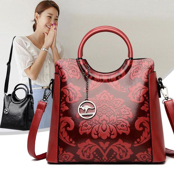 evening bags 3 layers of pockets women handbags fashion flower pattern shoulder bag pu leather ladies messenger large capacity tote
evening bags 3 layers of pockets women handbags fashion flower pattern shoulder bag pu leather ladies messenger large capacity tote