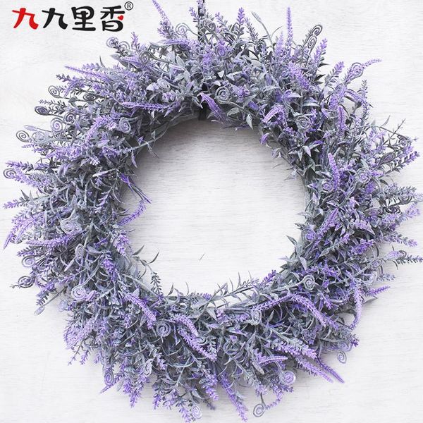 artificial garland door decoration american-style wool of lavender garland wedding supplies grass knocker gemini grass ring
artificial garland door decoration american-style wool of lavender garland wedding supplies grass knocker gemini grass ring