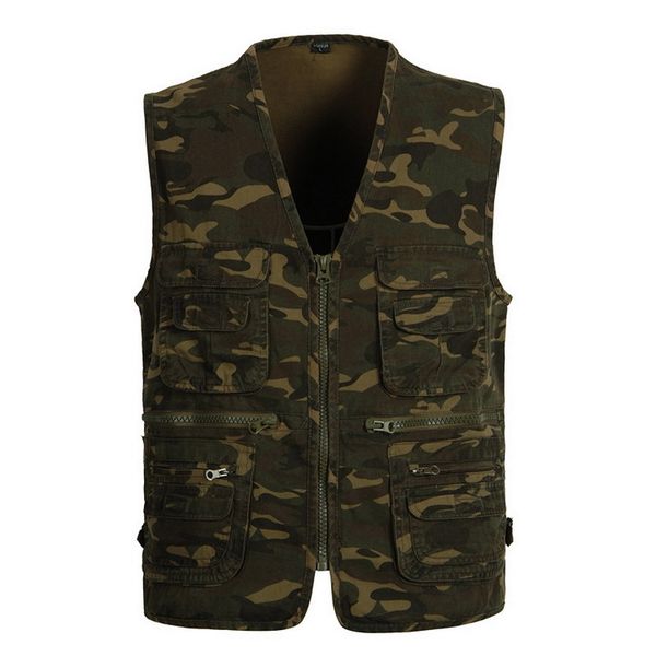2021 new sleeveless jacket fashion vests for men's pocket pgraphy waistcoat spring autumn outdoors fishing amal, Black;white
2021 new sleeveless jacket fashion vests for men's pocket pgraphy waistcoat spring autumn outdoors fishing amal, Black;white