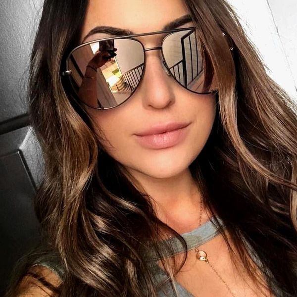 sunglasses 2021 designer brand women's fashion pilot sun glasses luxury lunettes femme shades, White;black
sunglasses 2021 designer brand women's fashion pilot sun glasses luxury lunettes femme shades, White;black