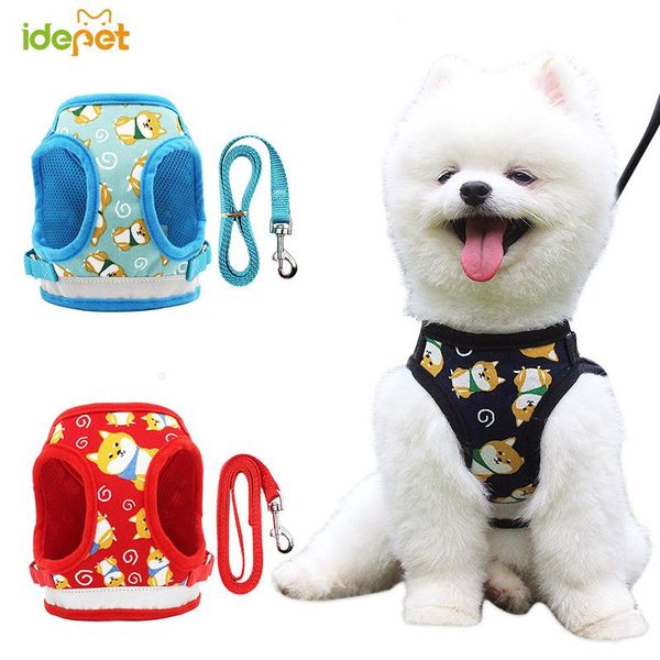 dog collars & leashes cartoon pet cat harness with leash adjustable vest walking supplies breathable plaid collar puppy for small medium lar
dog collars & leashes cartoon pet cat harness with leash adjustable vest walking supplies breathable plaid collar puppy for small medium lar