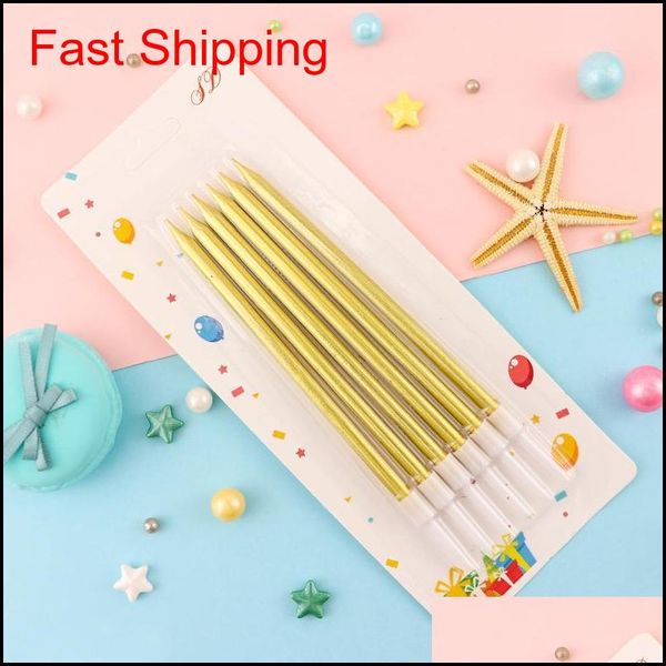 cakelove 6 pcs golden long pencil cake candle safe flames kids birthday party wedding cake candle decoration favor supplies new ddexi denfi
cakelove 6 pcs golden long pencil cake candle safe flames kids birthday party wedding cake candle decoration favor supplies new ddexi denfi