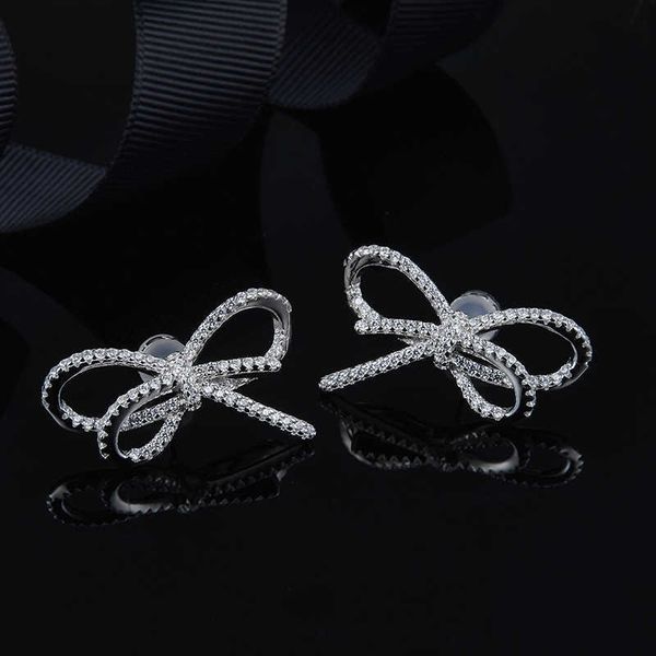 hef jewelry original bow earrings female super fairy temperament earrings 925 sterling silver
hef jewelry original bow earrings female super fairy temperament earrings 925 sterling silver