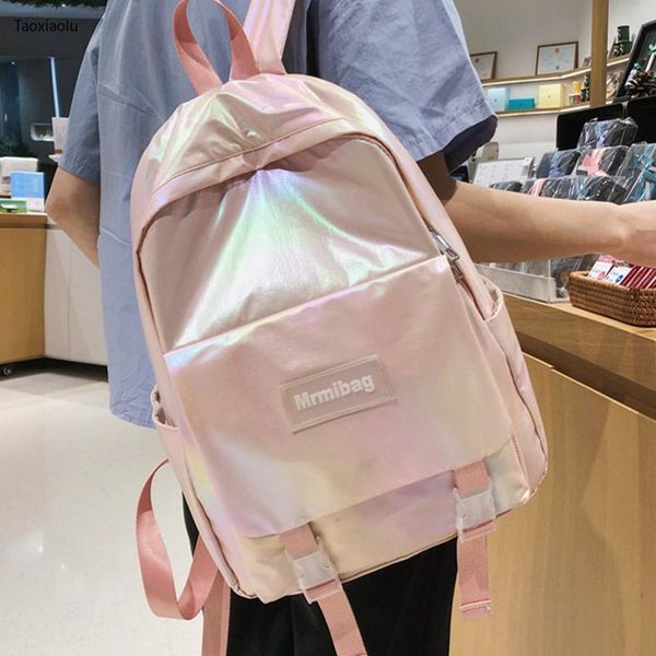 backpack classic fashion glossy women kawaii waterproof female bookbag nylon schoolbag girl student cute buckle mochila
backpack classic fashion glossy women kawaii waterproof female bookbag nylon schoolbag girl student cute buckle mochila