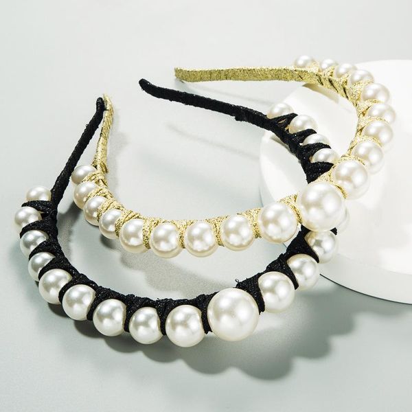 hair accessories beautiful large pearl inlaid headband women's hand-wrapped fashion, Slivery;white
hair accessories beautiful large pearl inlaid headband women's hand-wrapped fashion, Slivery;white