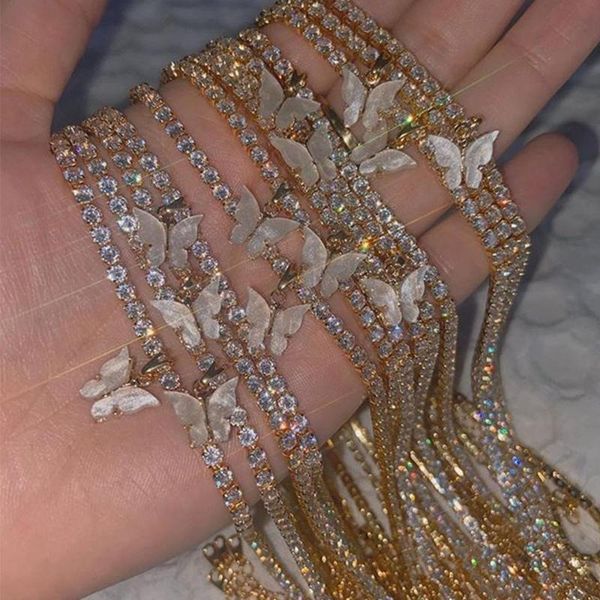 pendant necklaces luxury crystal butterfly jewelry for women candy color rhinestone choker necklace clavicle chain collar mujer, Silver
pendant necklaces luxury crystal butterfly jewelry for women candy color rhinestone choker necklace clavicle chain collar mujer, Silver