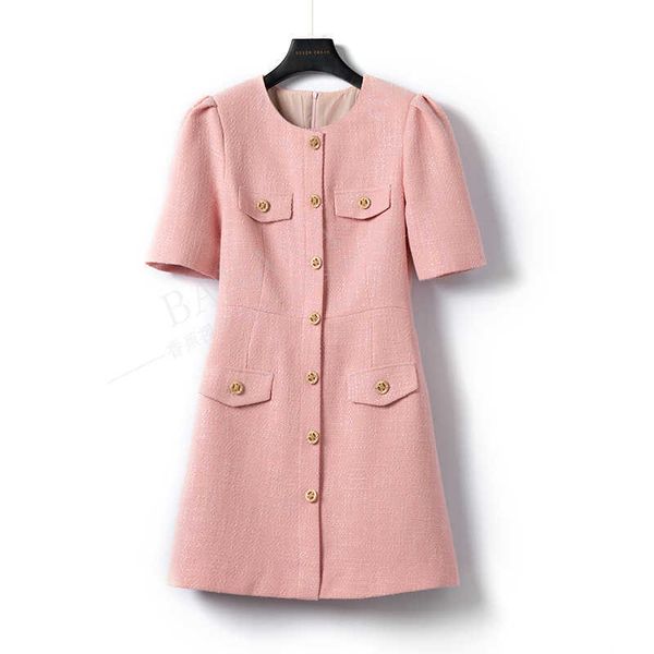2021 pink bubble sleeve french small fragrance celebrity wind close waist show thin short tweed drs, Black;gray
2021 pink bubble sleeve french small fragrance celebrity wind close waist show thin short tweed drs, Black;gray