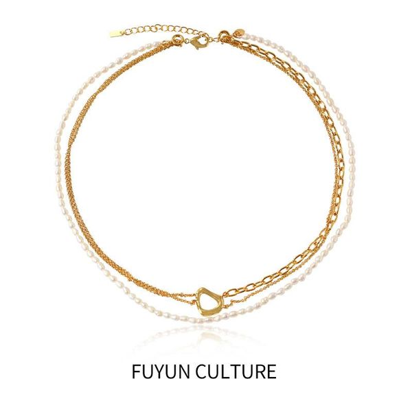 pendant necklaces french multi-layer stacked pearl necklace female love neckwear european and american jewelry wholesale, Silver
pendant necklaces french multi-layer stacked pearl necklace female love neckwear european and american jewelry wholesale, Silver