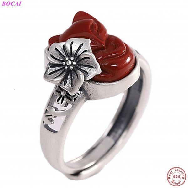 2021 solide s925 sterling rings for women new fashion jewelry south rutile fox thai sier retro opening ring pp71, Silver
2021 solide s925 sterling rings for women new fashion jewelry south rutile fox thai sier retro opening ring pp71, Silver