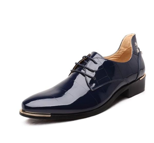 dress shoes pointed patent leather oxford for men business wedding formal plus size 45 46 47 48, Black
dress shoes pointed patent leather oxford for men business wedding formal plus size 45 46 47 48, Black