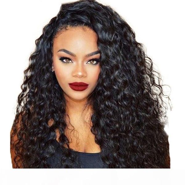 180% density 360 lace frontal wig peluca pre plucked with baby hair brazilian remy curly lace front human hair wigs for black women, Black;brown
180% density 360 lace frontal wig peluca pre plucked with baby hair brazilian remy curly lace front human hair wigs for black women, Black;brown