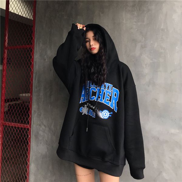 2021 college style letter printed sweatshirt autumn new casual hooded pullover women 5vkq, Black
2021 college style letter printed sweatshirt autumn new casual hooded pullover women 5vkq, Black