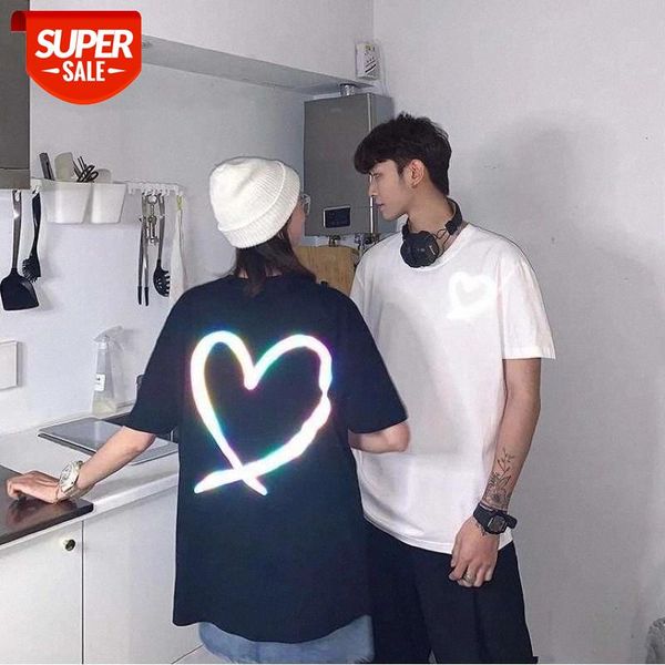 t-shirt women 2020 summer new short-sleeved korean version trend loose couple half-sleeved shirt hong kong style reflective wild #qh1b, White
t-shirt women 2020 summer new short-sleeved korean version trend loose couple half-sleeved shirt hong kong style reflective wild #qh1b, White