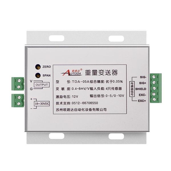 smart home control tda-05 weight transmitter voltage current sensor 0-5v/0-10v docking plc
smart home control tda-05 weight transmitter voltage current sensor 0-5v/0-10v docking plc