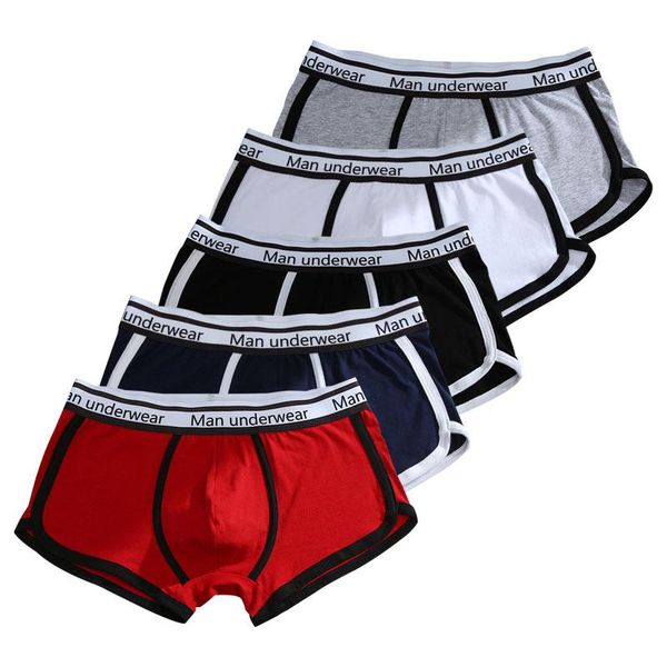 underpants 5pcs lot men's boxers cotton boxer shorts man breathable pants underwear sports panties briefs men, Black;white
underpants 5pcs lot men's boxers cotton boxer shorts man breathable pants underwear sports panties briefs men, Black;white