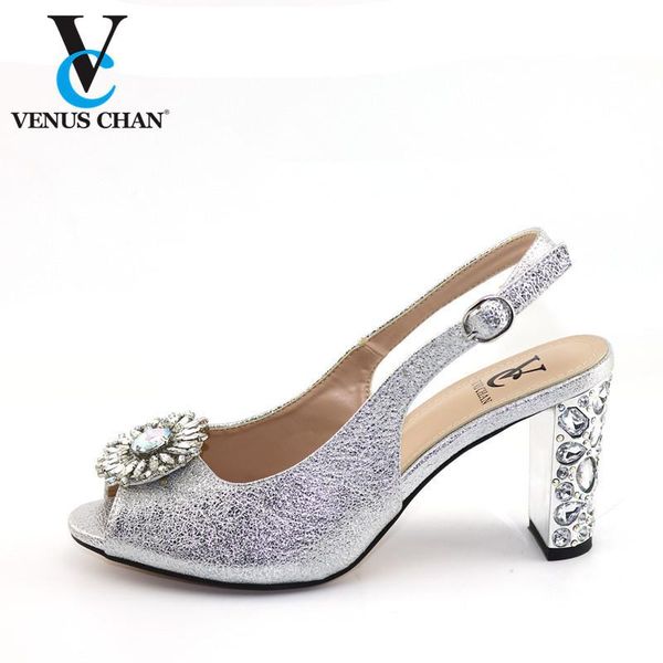 dress shoes latest silver color wedding for women african decorated with rhinestone italian pointed toes party pump, Black
dress shoes latest silver color wedding for women african decorated with rhinestone italian pointed toes party pump, Black