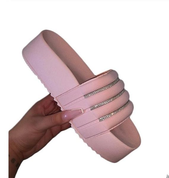 women summer flat bling slippers transparent soft jelly shoes female flip flops sandals outdoor beach ladies slides drop ship, Black
women summer flat bling slippers transparent soft jelly shoes female flip flops sandals outdoor beach ladies slides drop ship, Black