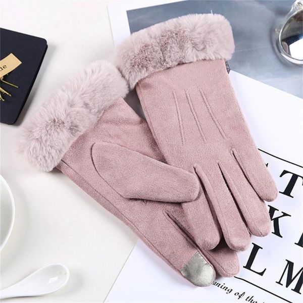 sports gloves women winter warm touch screen black fur full finger mittens driving windproof gants hivers femme guantes
sports gloves women winter warm touch screen black fur full finger mittens driving windproof gants hivers femme guantes