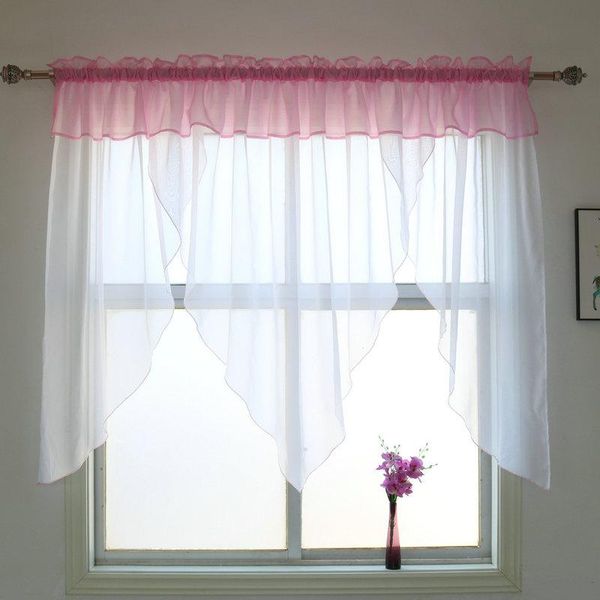curtain & drapes sheer kitchen window treatments with contrast color valance quality voile for bedroom livingroom 1pcs
curtain & drapes sheer kitchen window treatments with contrast color valance quality voile for bedroom livingroom 1pcs