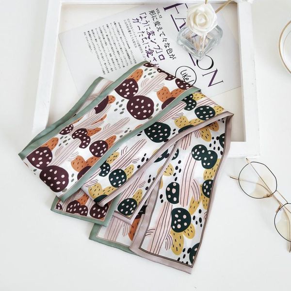 scarves 2021 spring summer 9cm*95 cm thin narrow skinny scarf fashion ladies small headscarf for bag handle, Blue;gray
scarves 2021 spring summer 9cm*95 cm thin narrow skinny scarf fashion ladies small headscarf for bag handle, Blue;gray