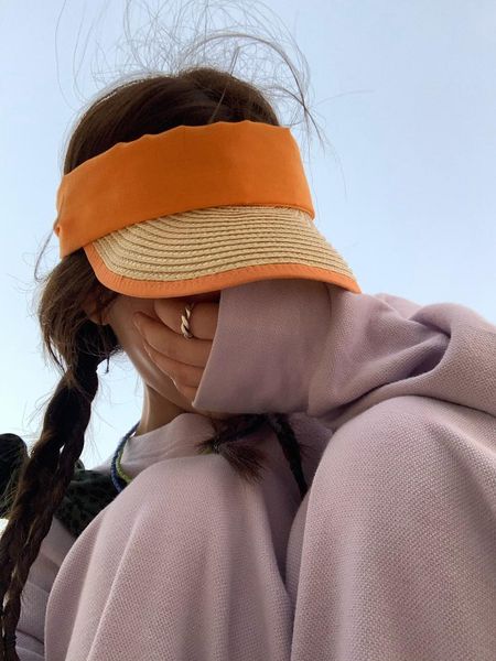 beanies summer fresh sweet straw hat female korean plaited fabric ess travel sun-proof sun
beanies summer fresh sweet straw hat female korean plaited fabric ess travel sun-proof sun