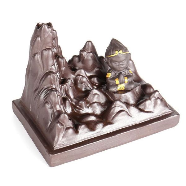fragrance lamps monkey king incense burner backflow cone holder smoke waterfall censer teahouse ornament
fragrance lamps monkey king incense burner backflow cone holder smoke waterfall censer teahouse ornament
