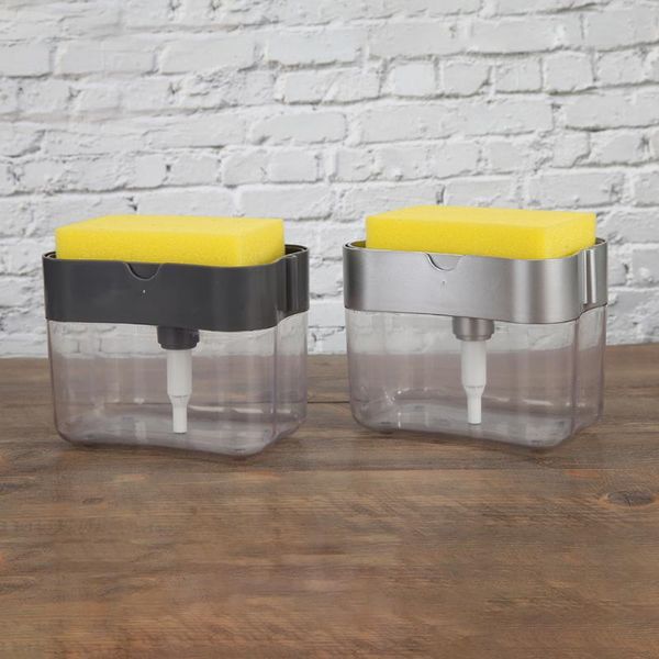 liquid soap dispenser pump sponge caddy creative kitchen 2-in-1 manual press with washing
liquid soap dispenser pump sponge caddy creative kitchen 2-in-1 manual press with washing