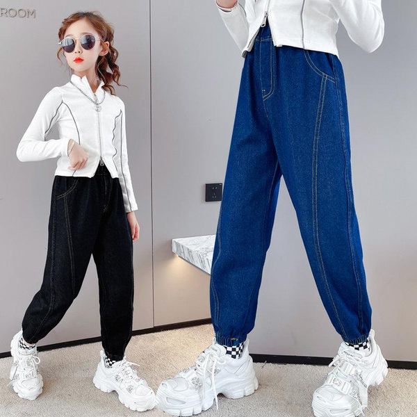 jeans teenage girls clothes 2021 spring kids pants fashion loose school trousers autumn children 12 13 14years, Blue
jeans teenage girls clothes 2021 spring kids pants fashion loose school trousers autumn children 12 13 14years, Blue