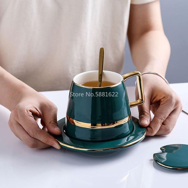 cups & saucers gold rim ceramic coffee cup tea saucer spoon set advanced creative porcelain espresso with gift box
cups & saucers gold rim ceramic coffee cup tea saucer spoon set advanced creative porcelain espresso with gift box