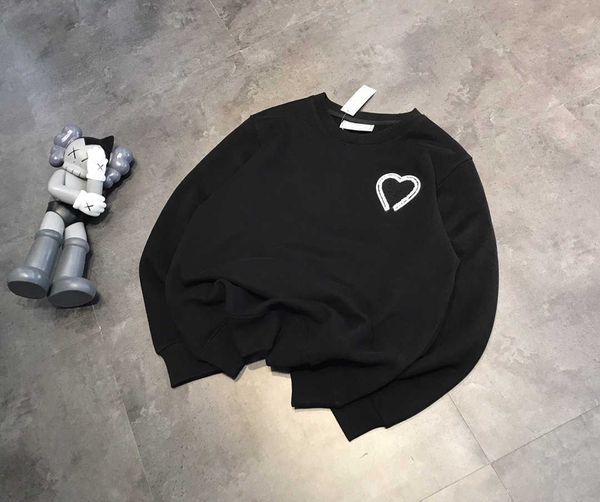 fashion fleece hoodies brand men's women's embroidered spade a letter plush sweater autumn winter round neck casual loose versatil, Black
fashion fleece hoodies brand men's women's embroidered spade a letter plush sweater autumn winter round neck casual loose versatil, Black