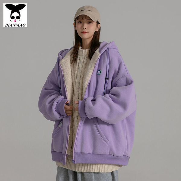 women's jackets autumn and winter cotton coat lamb wool plush thickened korean version loose clothing fashion couple's, Black;brown
women's jackets autumn and winter cotton coat lamb wool plush thickened korean version loose clothing fashion couple's, Black;brown