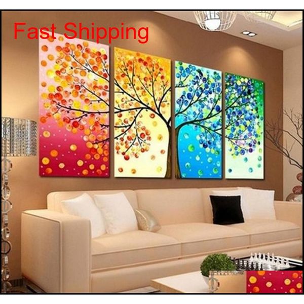 four seasons tree wall canvas art decoration picture print family living room oil painting no frame mama dad f qylbad toys2010
four seasons tree wall canvas art decoration picture print family living room oil painting no frame mama dad f qylbad toys2010