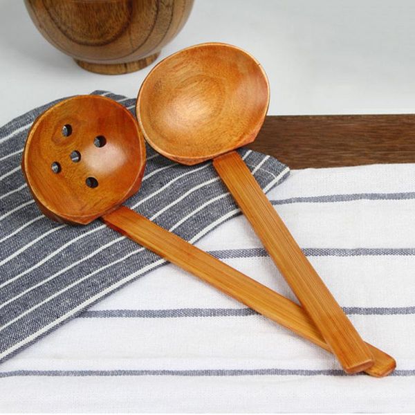 spoons long handle wooden multi-purpose natural solid wood soup spoon perforated slotted for pot ramen
spoons long handle wooden multi-purpose natural solid wood soup spoon perforated slotted for pot ramen