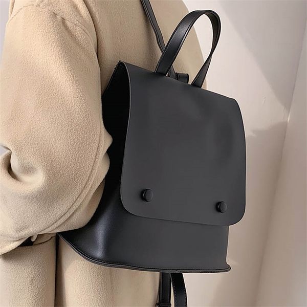 hocodo women's mini backpack pu leather shoulder bag for teenage girls simple ladies tote bags female 210924
hocodo women's mini backpack pu leather shoulder bag for teenage girls simple ladies tote bags female 210924