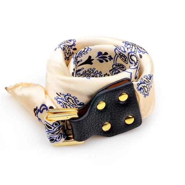 charm bracelets printing silk leopard flower scarf leather buckle wrist bracelet bag handle for women party jewelry female royal, Golden;silver
charm bracelets printing silk leopard flower scarf leather buckle wrist bracelet bag handle for women party jewelry female royal, Golden;silver