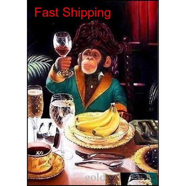 banana monkey -hand painted portraits art oil painting on can qylngq sports2010
banana monkey -hand painted portraits art oil painting on can qylngq sports2010