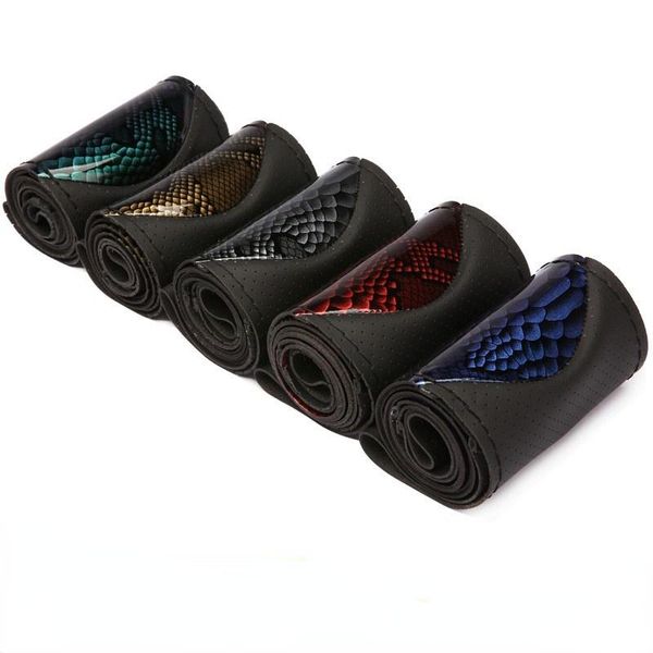 steering wheel covers 38cm car handlebar cover crystal dragon pattern fashion sports hand-sewn non-slip general shape auto parts
steering wheel covers 38cm car handlebar cover crystal dragon pattern fashion sports hand-sewn non-slip general shape auto parts