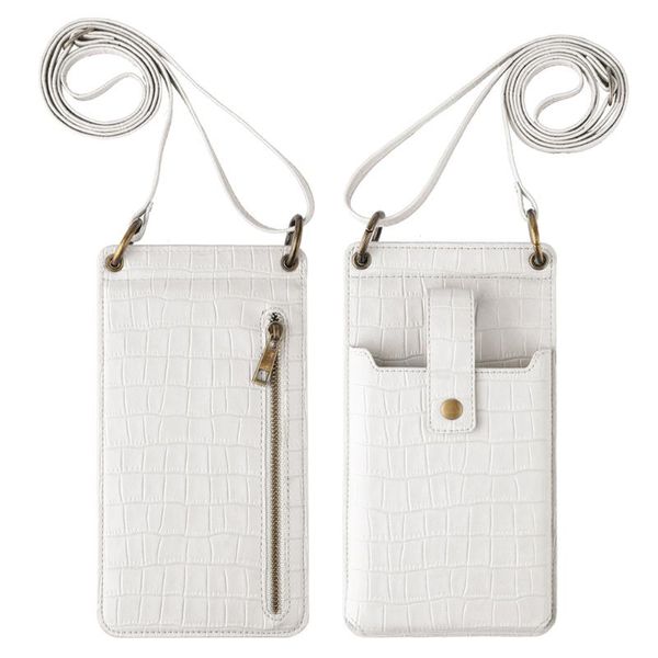 card holders fashion phone bag alligator pattern pu leather pure color corssbody shoulder bags women vintage mini coin purse handbags, Brown;gray
card holders fashion phone bag alligator pattern pu leather pure color corssbody shoulder bags women vintage mini coin purse handbags, Brown;gray
