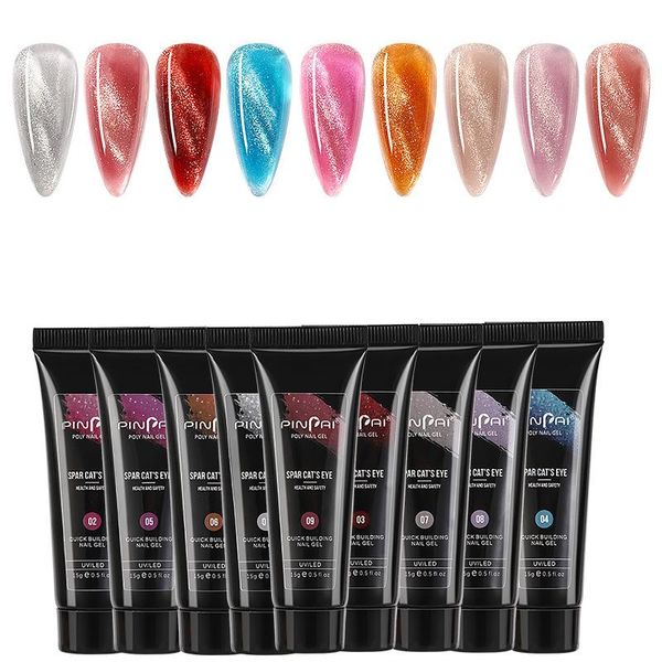 nail gel 15ml/15g cat eye poly polish quick extend finger art builder all for manicure extension acryl uv tools, Red;pink
nail gel 15ml/15g cat eye poly polish quick extend finger art builder all for manicure extension acryl uv tools, Red;pink