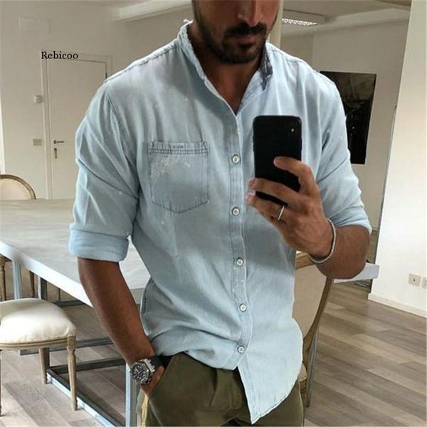 men's casual shirts cotton shirt retro slim fit with pocket long sleeve vintage jacket streetwear, White;black
men's casual shirts cotton shirt retro slim fit with pocket long sleeve vintage jacket streetwear, White;black